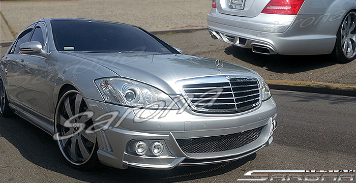 Custom Mercedes S Class  Sedan Body Kit (2007 - 2013) - $2470.00 (Manufacturer Sarona, Part #MB-070-KT)